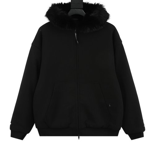 Balenciaga Ski Mink Coat with High-quality Materials