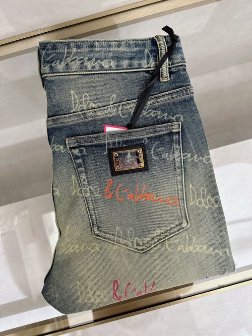 Dolce & Gabbana Original Denim Jeans, Super Customized, Premium