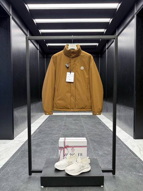 Moncler Waterproof Down Jacket with Hidden Quilting