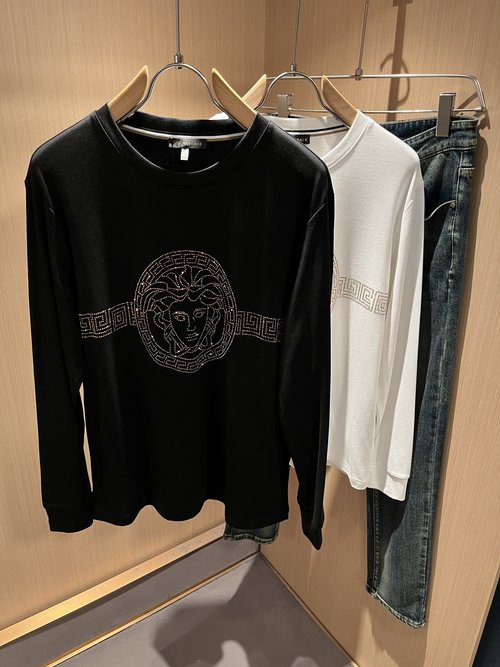 Versace Long-Sleeved Base Layer with Stunning Logo