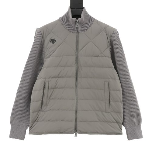 Descente Lightweight Knit Collar Down Jacket