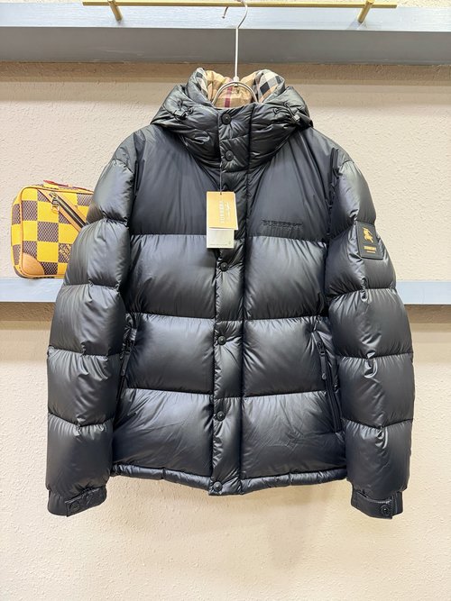 Burberry Goose Down Jacket with Stylish Design