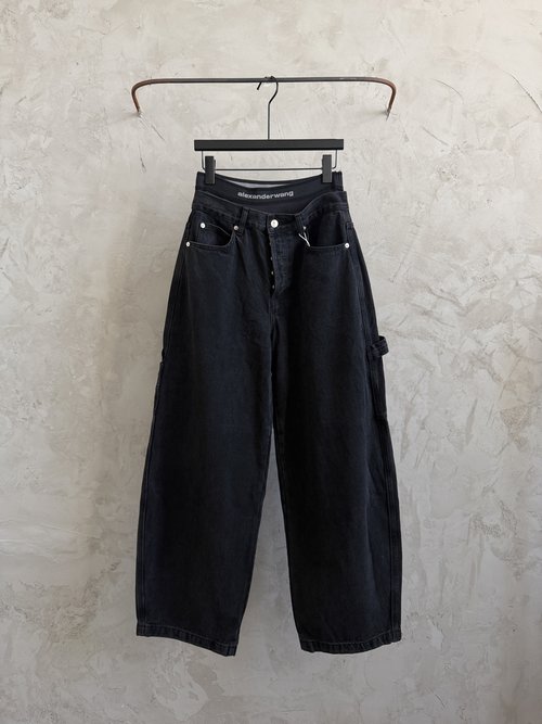 Alexander Wang Workwear Jeans with Custom Hardware