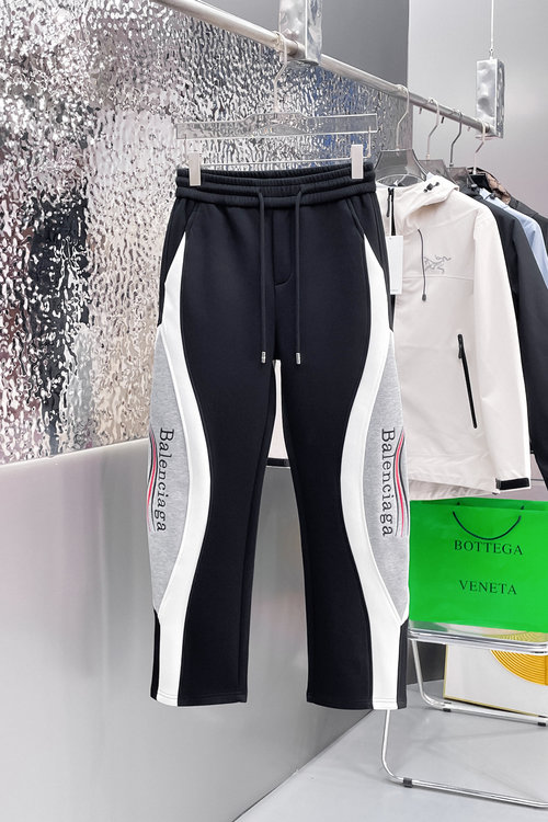 Balenciaga New Arrival Logo Casual Pants with Custom Fabric