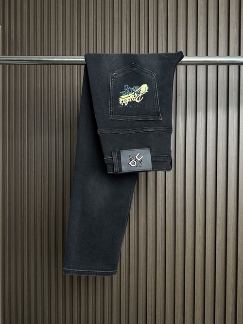 Loewe Soft Touch Straight Cut Jeans for Everyday Elegance