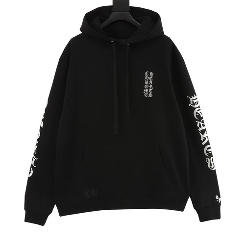 Chrome Hearts Printed Hooded Odale Fleece Sweatshirt