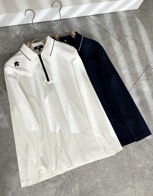 Descente Innovative Technology Polo Shirt with Logo