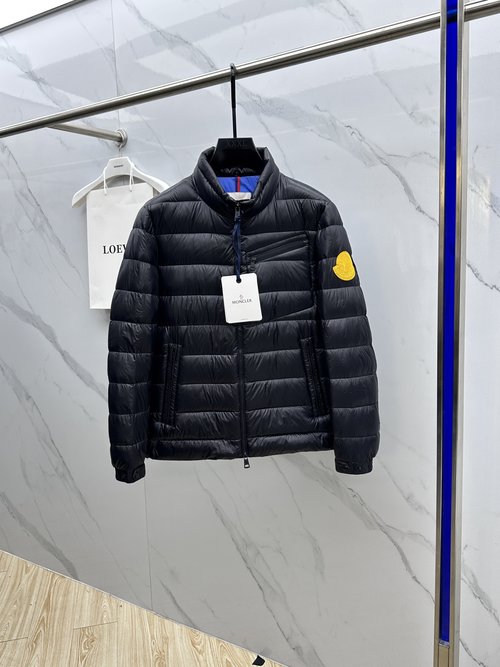 Moncler Lightweight Down Collar Coat, Stylish Design