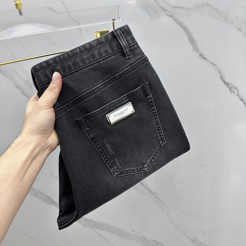 Dolce & Gabbana Customized Jeans with Imported Material