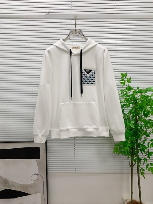 Bottega Veneta High-quality Hooded Sweatshirt Made with Imported Fabric