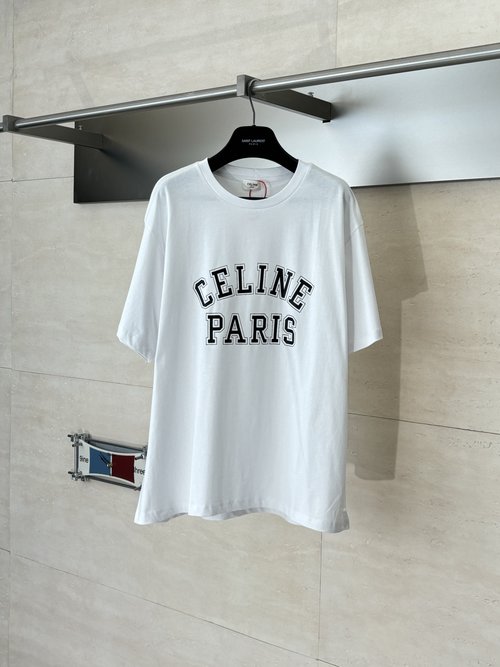 Celine Classic Printed Short Sleeve T-shirt