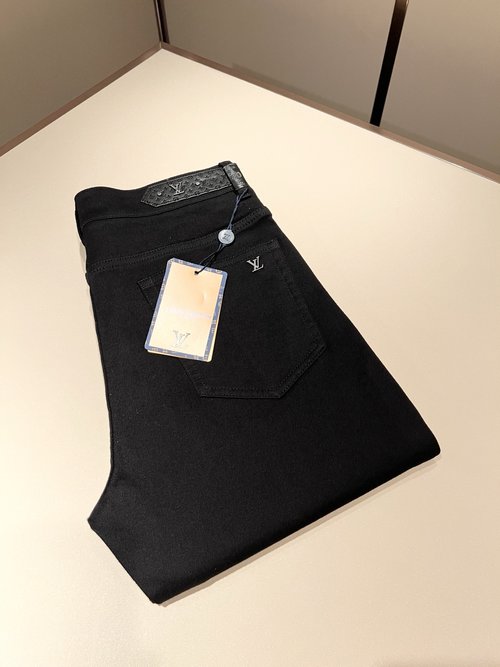 Louis Vuitton Classic Straight-Leg Denim Pants