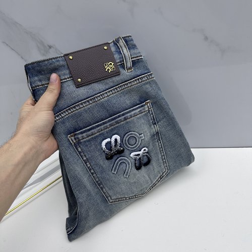 Loewe Custom Washable Stretch Jeans for Comfort