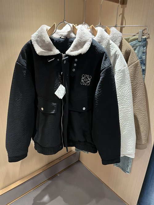 Loewe Classic Embroidered Jacket Crafted from Luxury Fabric