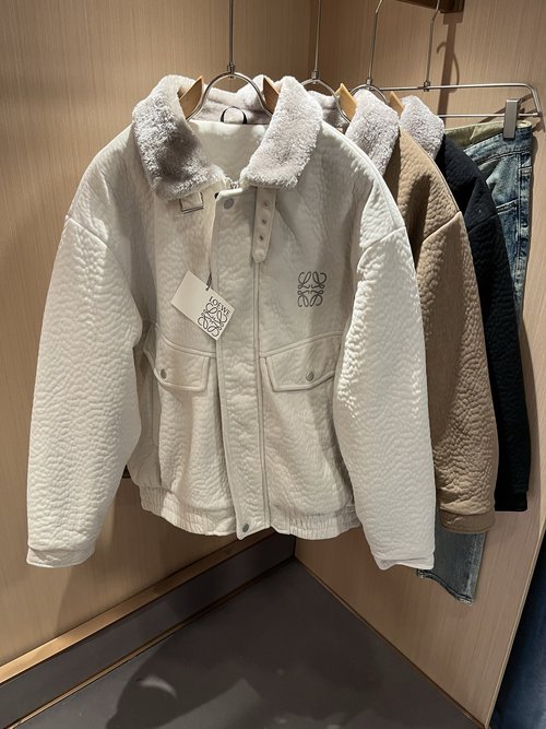 Loewe Classic Embroidered Jacket Crafted from Luxury Fabric