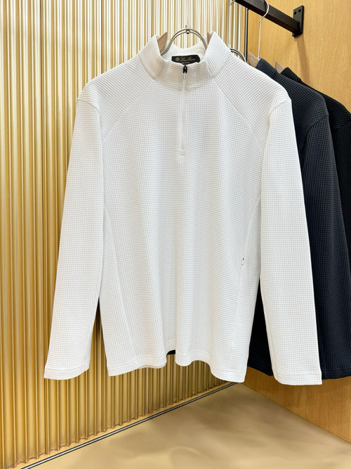Loro Piana Classic Logo Long-Sleeved Top for Versatility