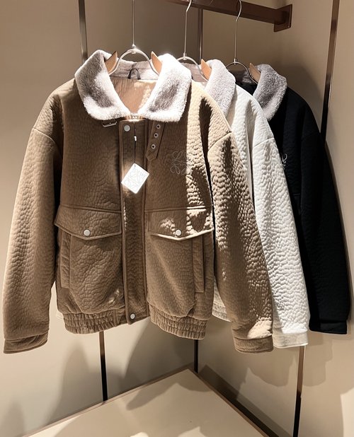 Loewe Classic Jacket with Brand Logo and Luxury Material