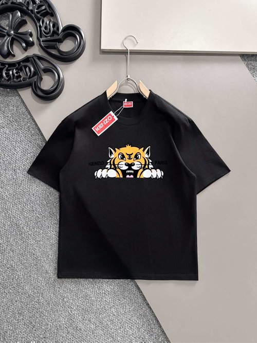 Kenzo New Arrival Short Sleeve Round Neck T-Shirt