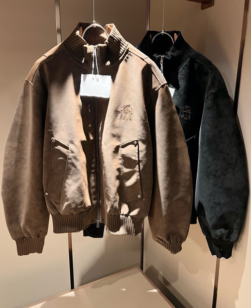 Loewe Fashionable Embroidered Jacket with High Value