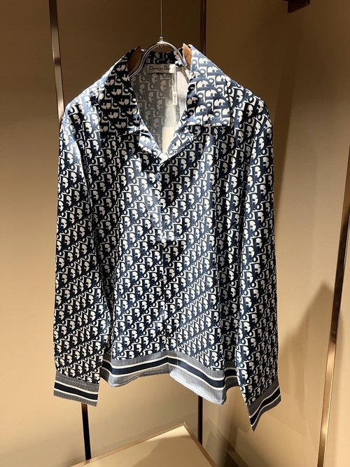 Dior High - end Silk Pajama Set for All Occasions