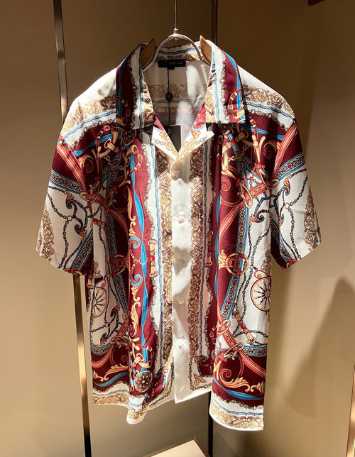 Versace Imported Silk Pajama Set with a Stunning Print