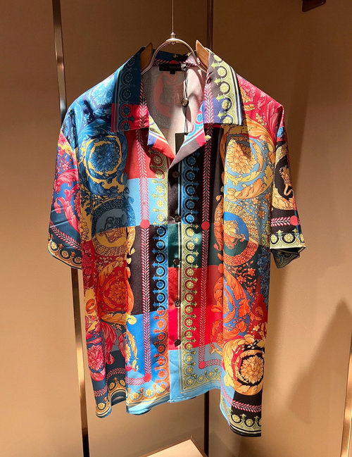 Versace Imported Silk Pajama Set with a Stunning Print