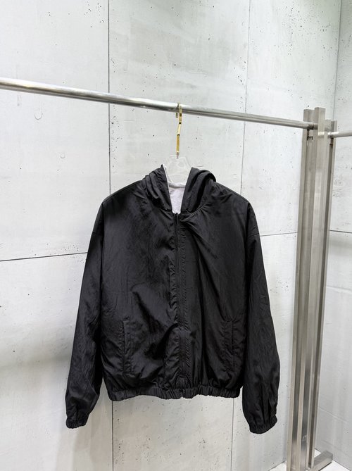 Balenciaga Embroidered Reversible Ski Hooded Jacket