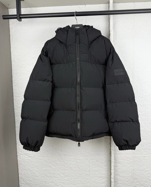 Louis Vuitton Monogram Patchwork Sleeve Down Jacket