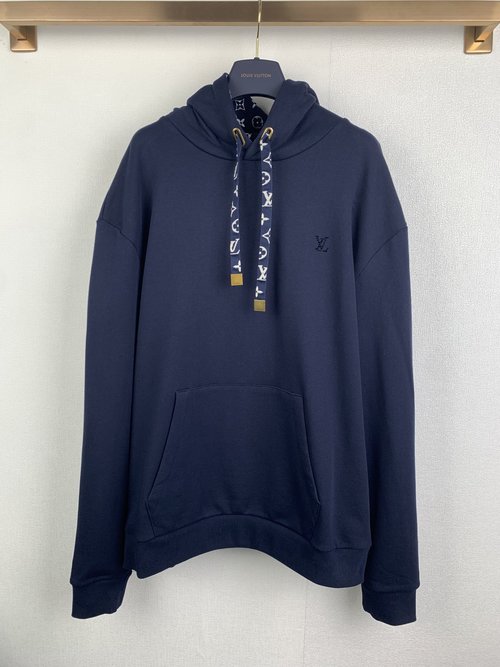 Louis Vuitton Logo Pocket Long Sleeve Sweatshirt