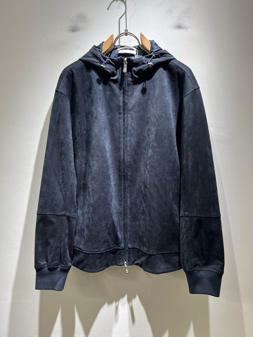 Loewe High Cost-Performance Jacket with Logo Zipper