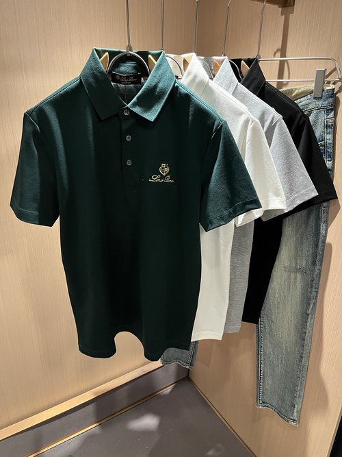 Loro Piana Customized Comfortable and Stylish Cotton Polo Shirt