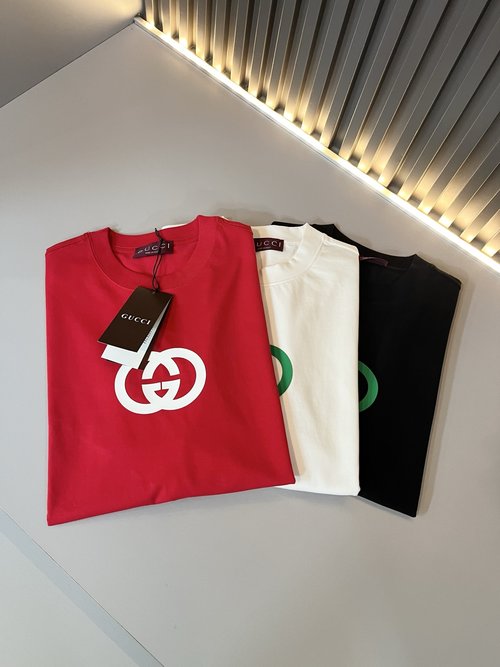 Gucci Loose Cotton Round Neck T-Shirt