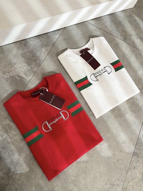 Gucci Cotton Round-Neck Short-Sleeve T-Shirt