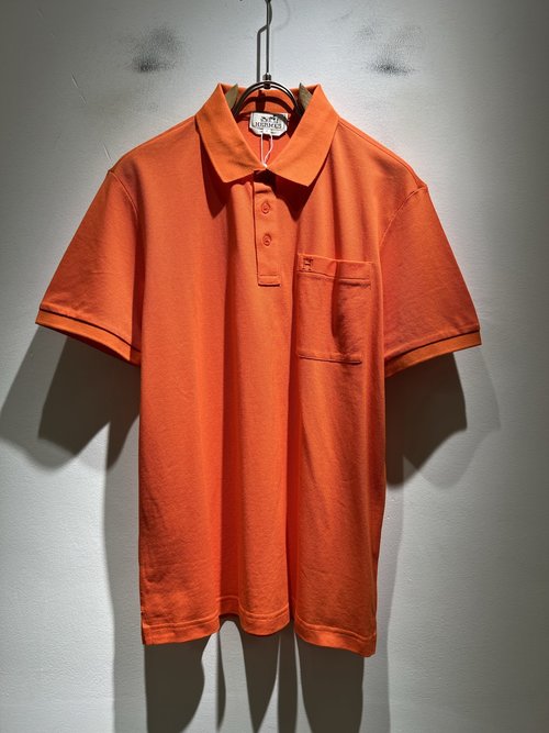 Hermes Classic Polo Shirt with Embroidered Logo