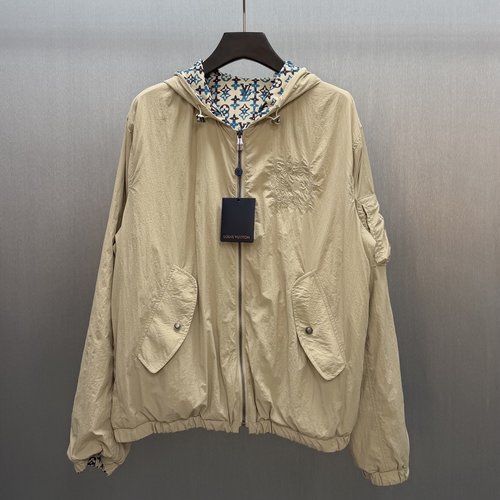 Versace Two-Sided Windproof Jacket with Logo