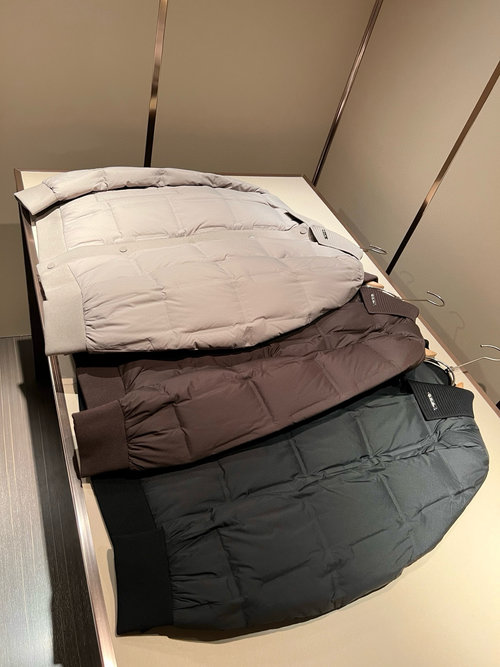 Loro Piana Reversible Down Jacket with Distinctive Design