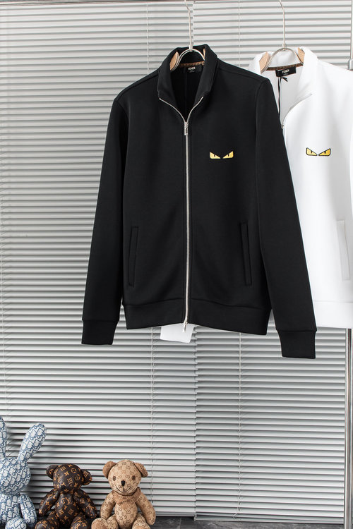 Dior Hooded Space Cotton Jacket with Brand Logo