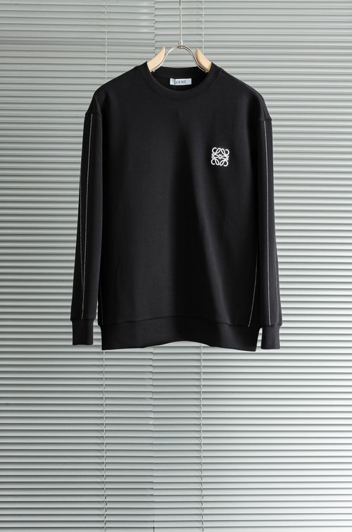 Loewe Comfortable and Stylish Round-neck Pullover Sweatshirt