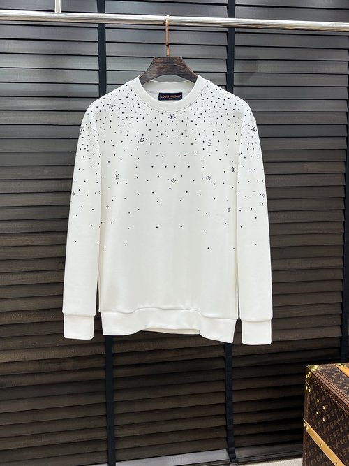 Louis Vuitton Air Layer Pullover Hoodie with Pattern Decoration