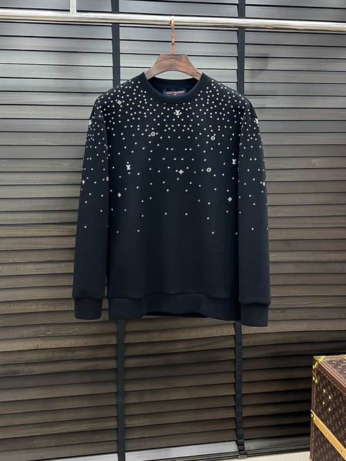Louis Vuitton Timeless Oversized Crewneck Sweatshirt with Luxury Finish