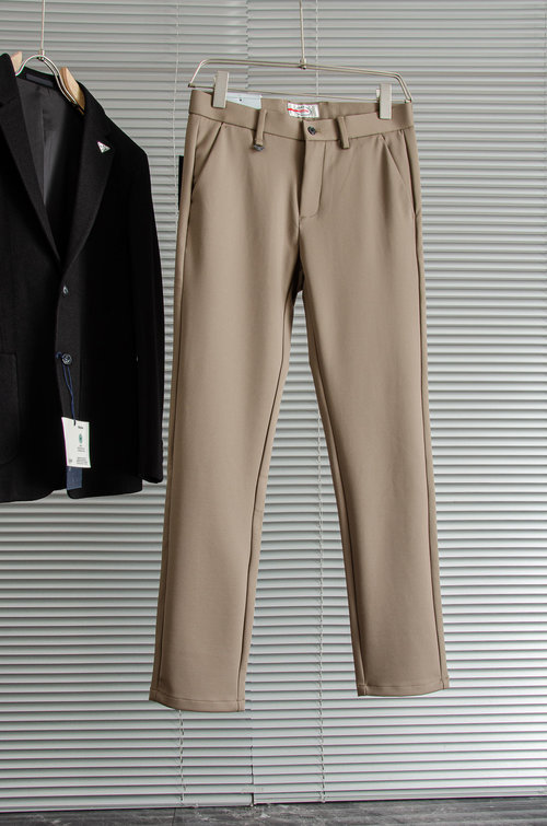 Prada Minimalist Straight-Leg Casual Trousers