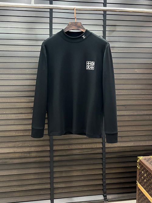 Louis Vuitton Soft Cotton Half-High Collar Base Layer