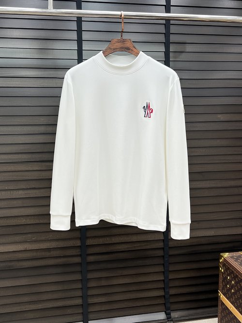 Moncler Classic Minimalist Thermal Long Sleeve Shirt
