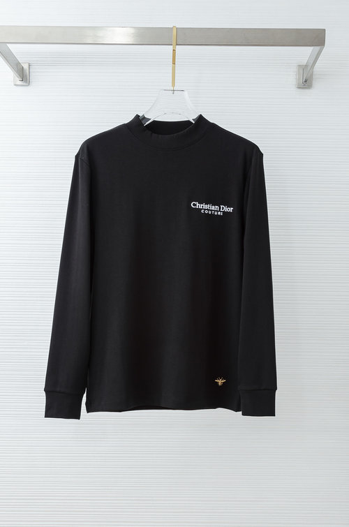 Dior Stereo Embroidery Long-sleeve T-shirt Made of Premium Fabric