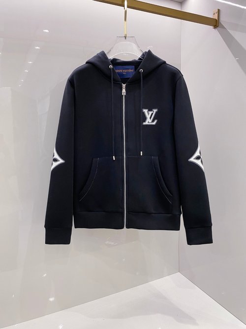 Louis Vuitton Zippered Sweatshirt for Comfort and Style