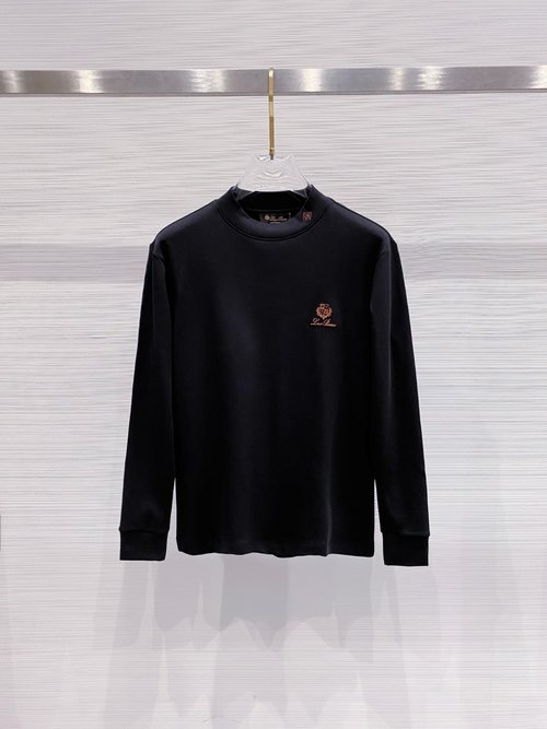 Loro Piana Fashionable Casual Long-sleeve T-shirt with High Comfort