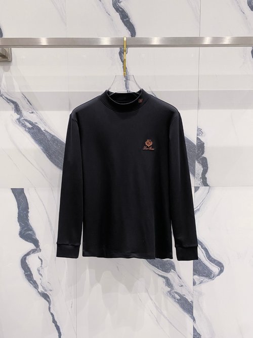 Loro Piana Fashionable Casual Long-Sleeve T-Shirt