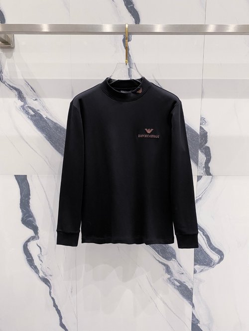 Armani High-quality Imported Cotton Long-sleeve T-shirt