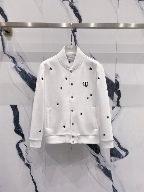 Dior High - Quality Cotton Jacket with Logo