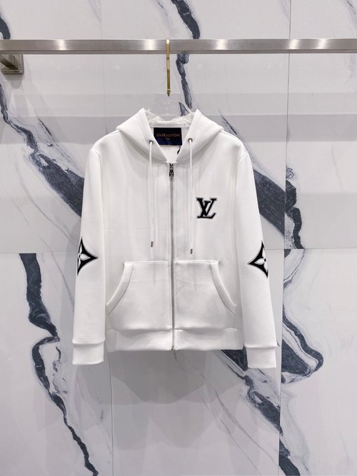 Louis Vuitton Zippered Sweatshirt for Comfort and Style